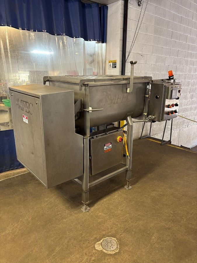 Used AMFEC Model 510 500 LB Paddle Mixer