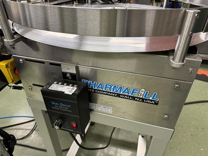 Used Quadrel model Moduline pressure sensitive wraparound labeler