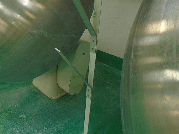 Used Skerman 60" Diameter Stainless Steel Coating Pan