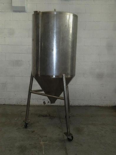 Used Stainless Steel 129 gallon Tank