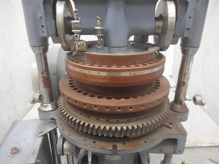 Used Manesty model BB3B 39 station rotary tab press