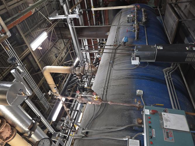 Used Hurst 850HP Gas Fired Boiler