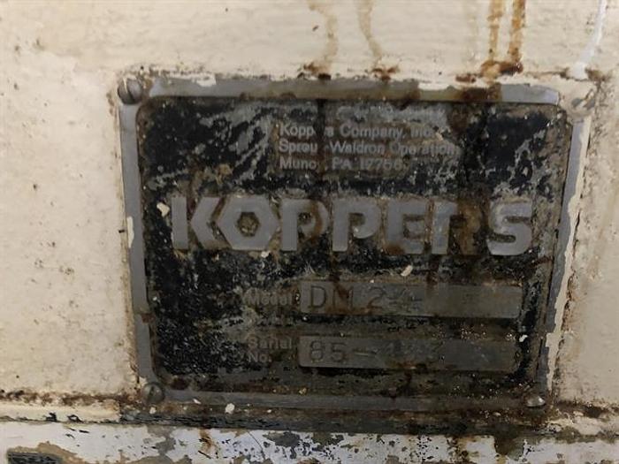 Used Sprout Waldron DM24 24" Stainless Steel Primary Peanut Butter Mill