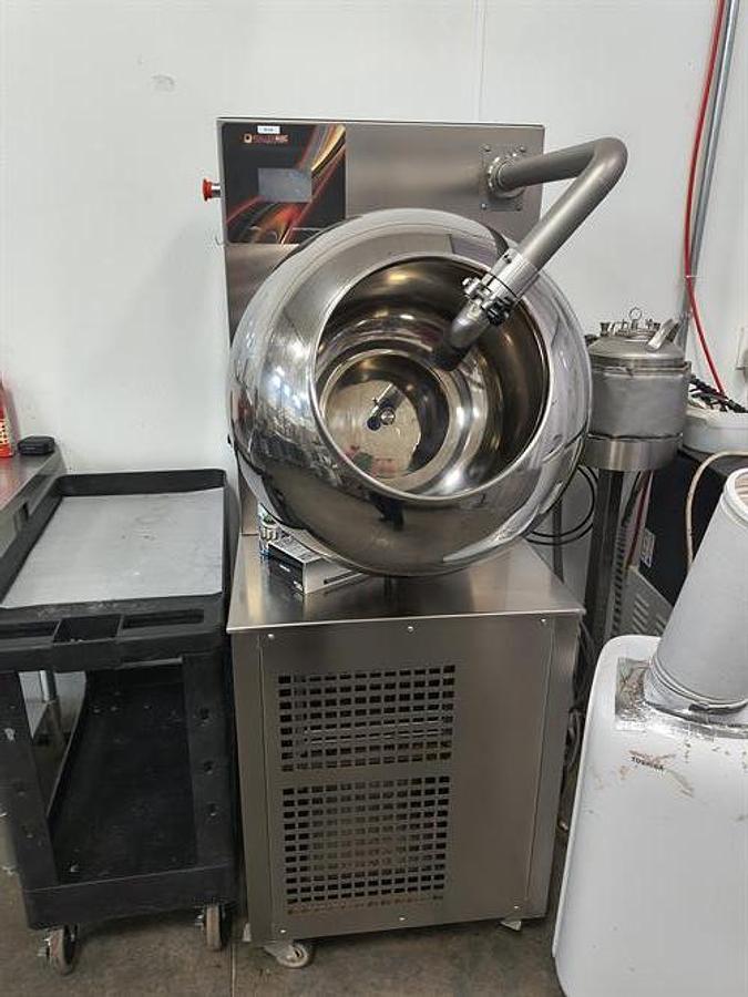 Used Rollermac 24" Stainless Steel Coating Pan with Spray System