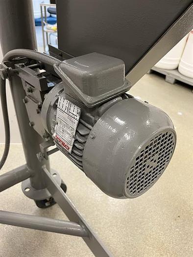 Used Patterson Kelley 3 Cu Ft stainless steel V Blender with intensifier bar