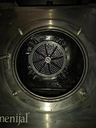 Used Savi model Boudineuse duplex sous vide 150/150 stainless steel extruder