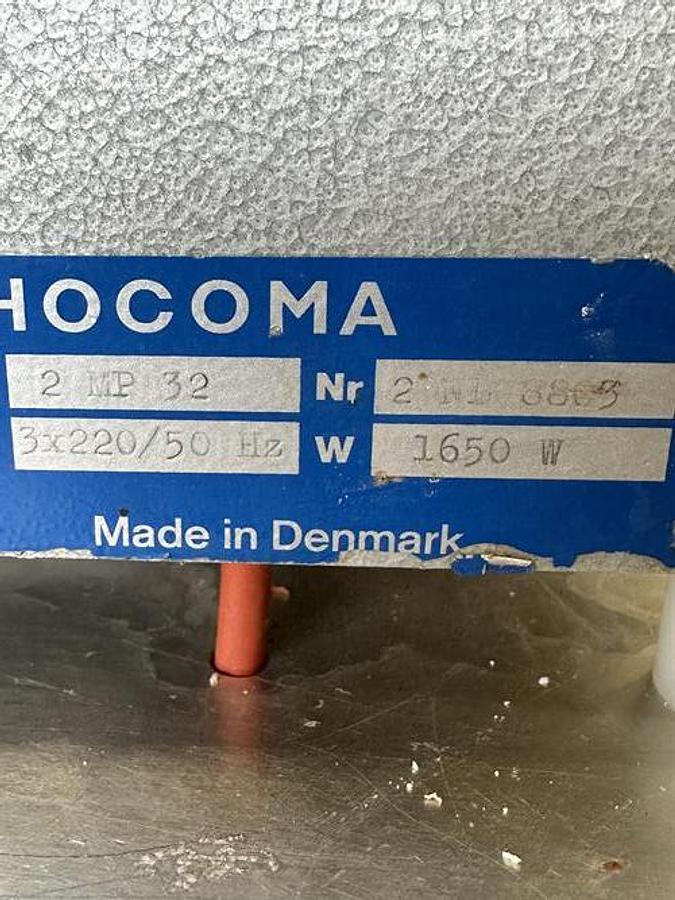 Used Chocoma 320 mm Stainless Steel Enrober