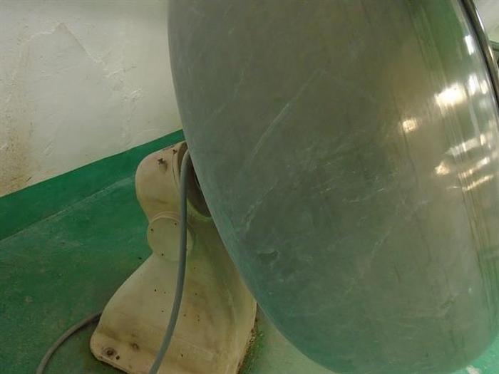 Used Skerman 60" Diameter Stainless Steel Coating Pan