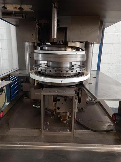 Used Courtoy model R150e 36 station tablet press