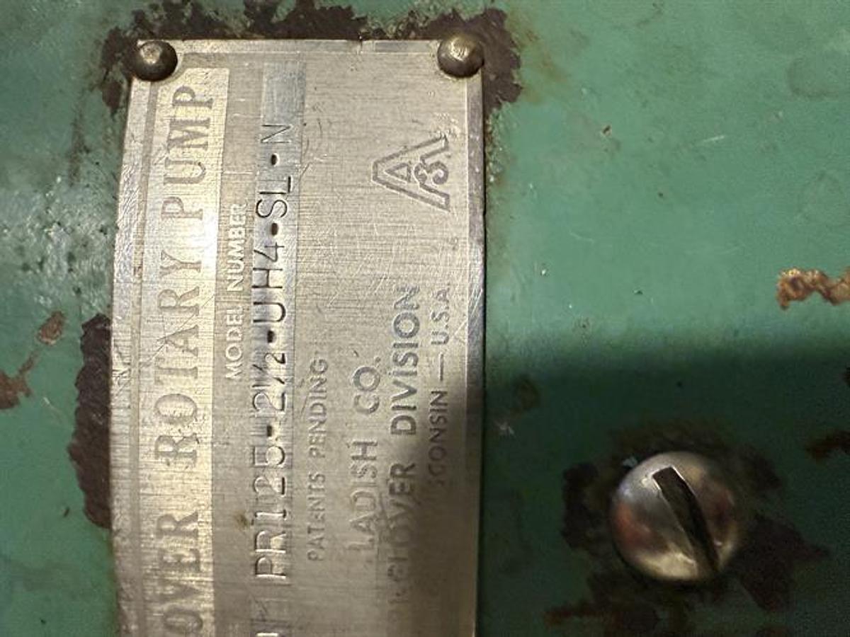 Used Tri-Clover PR125 SS PD Jacketed Pump