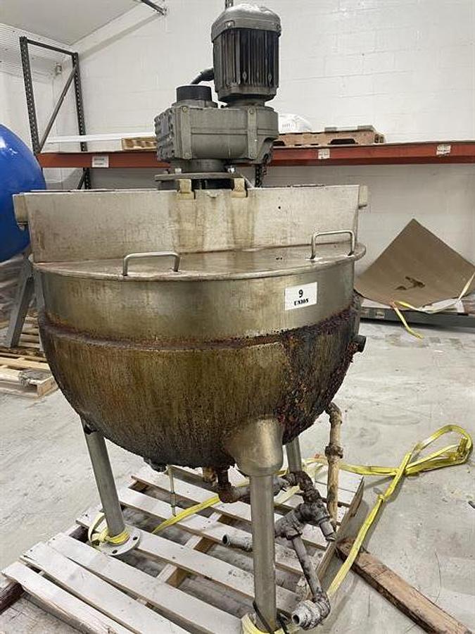 Used Groen 60 Gallon Stainless Steel Cooking & Mixing Kettle