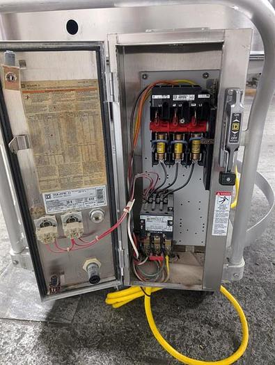 Used Sweco model XS48Y686SETLWC 48" diameter single deck sifter