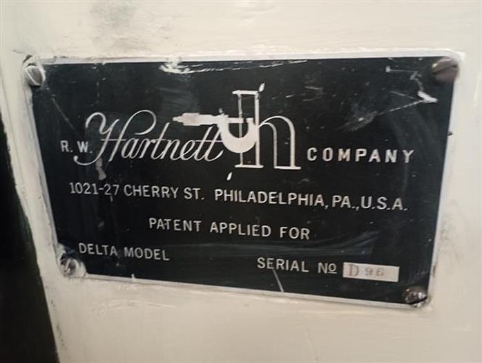 Used HARTNETT MODEL DELTA TABLET BRANDER