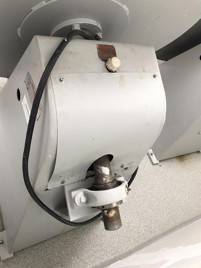 Used Cherry Burrell 40" diameter canvas coating pan