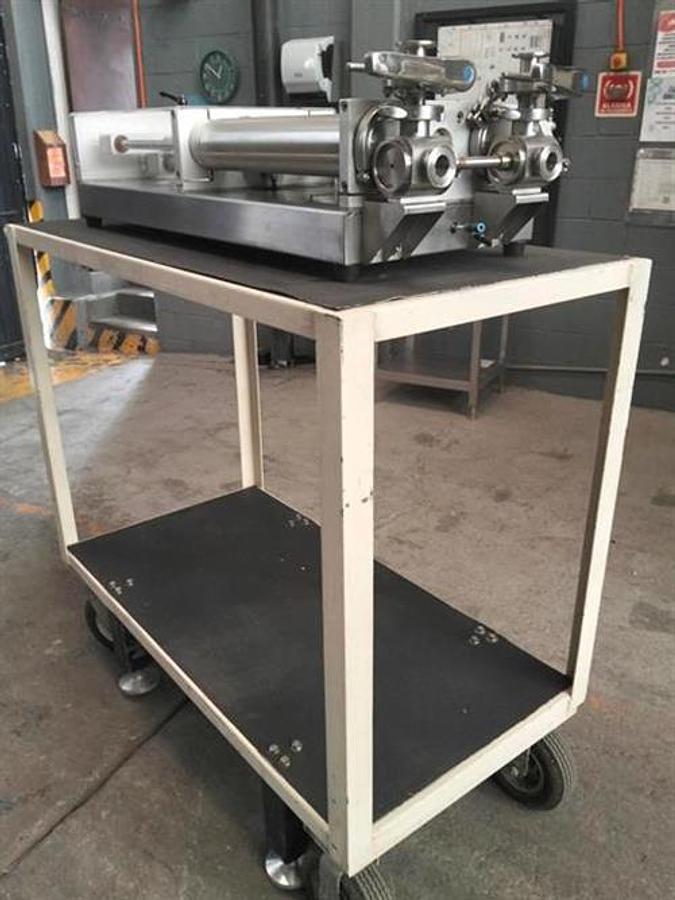Used Cleveland model SGP-D-1002 stainless steel piston filler