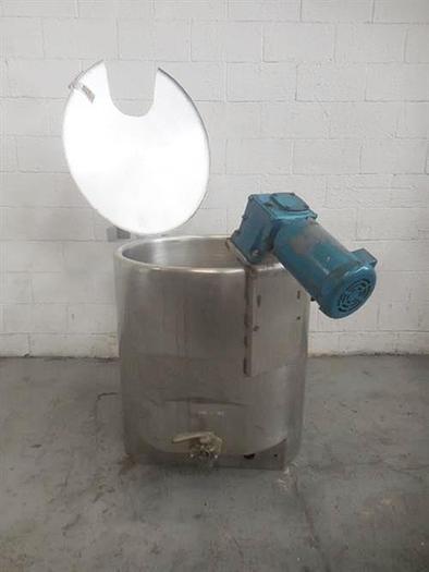 Used Vulcan Hart model KST-80 80 Gallon Stainless Steel Jacketed Tank with Mixer