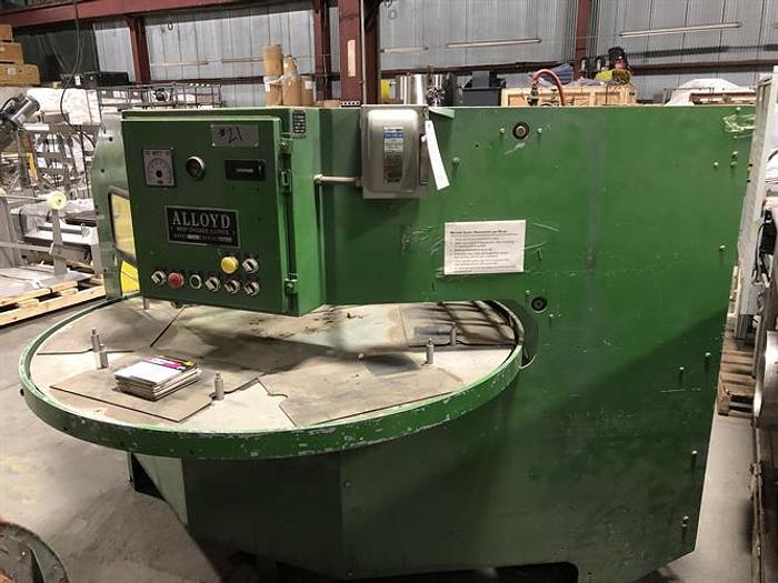 Used Alloyd 6S-CBE rotary blister packager