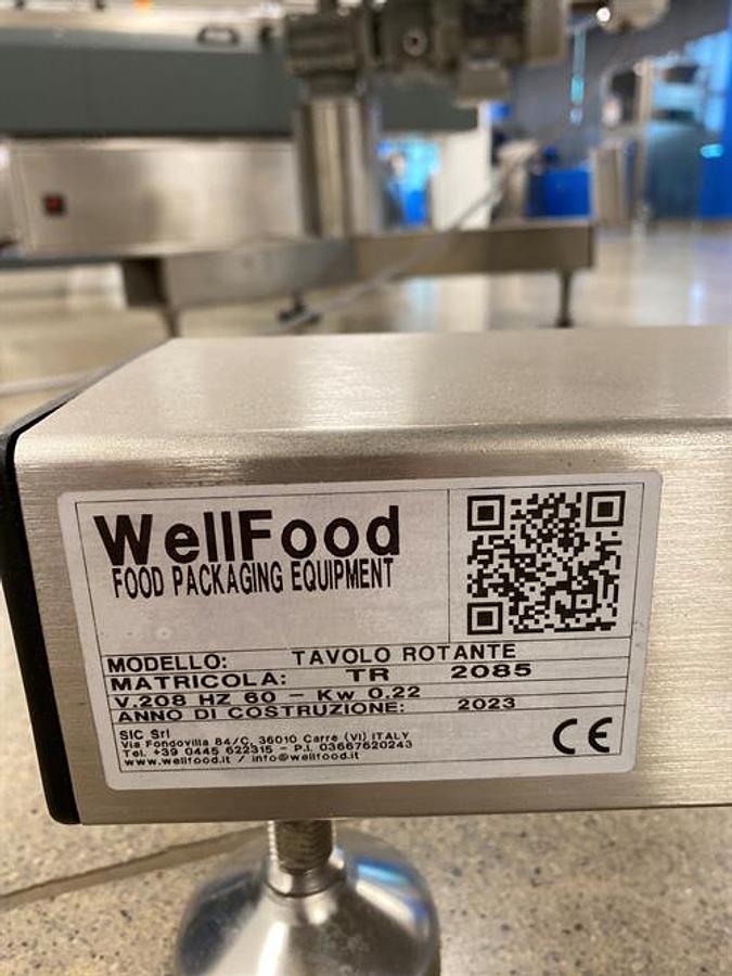 Used Well Food 48" Convex SS Accumulating Table (NEW - DEMO)