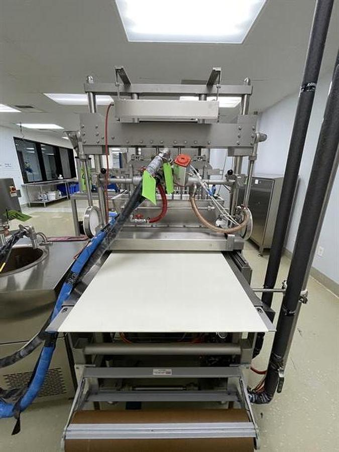 Used Sollich 620 (24") Caramel Nut Cluster Depositing Line - 150 clusters/minute