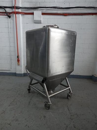 Used Stainless steel 264 gallon bin mixer