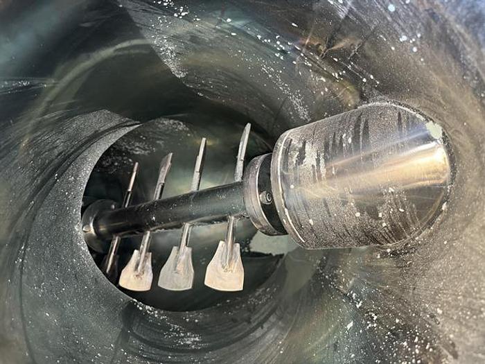 Used Deyue model DVH-100L  stainless steel 100 liter V blender