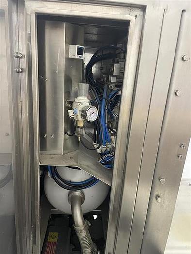 Used BairesPack Pre-made Doy Pouch Machine with 4-lane Linear Scale