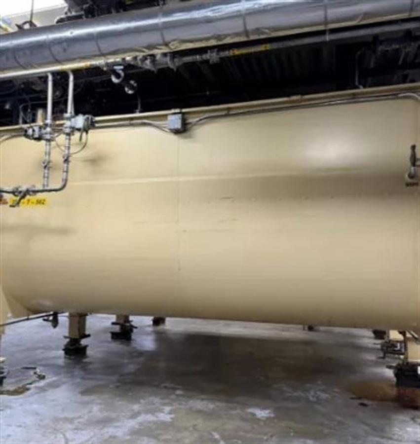 Used WM.A.Schmidt 50,000-lb Jacketed Horizontal Chocolate Tank