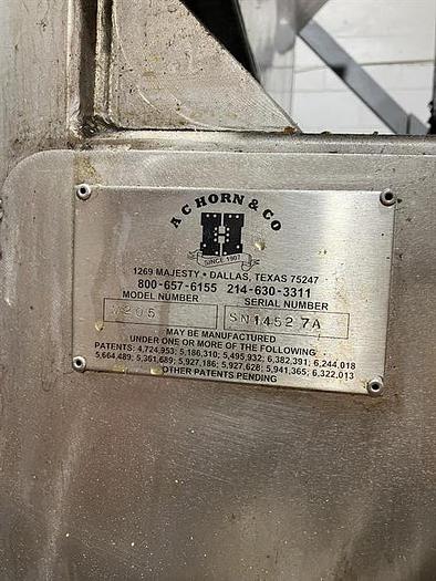 Used AC Horn M205 Cooker-Coater