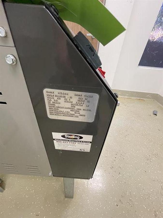 Used Sterling model M75-3-4-2 Hot water heater