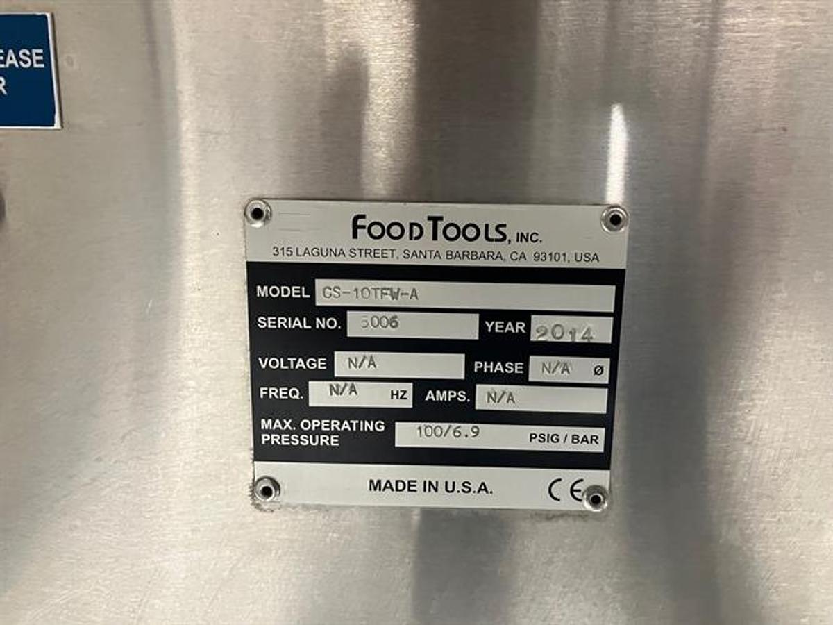 Used Food Tools Model CS-10TFW-A Cutter