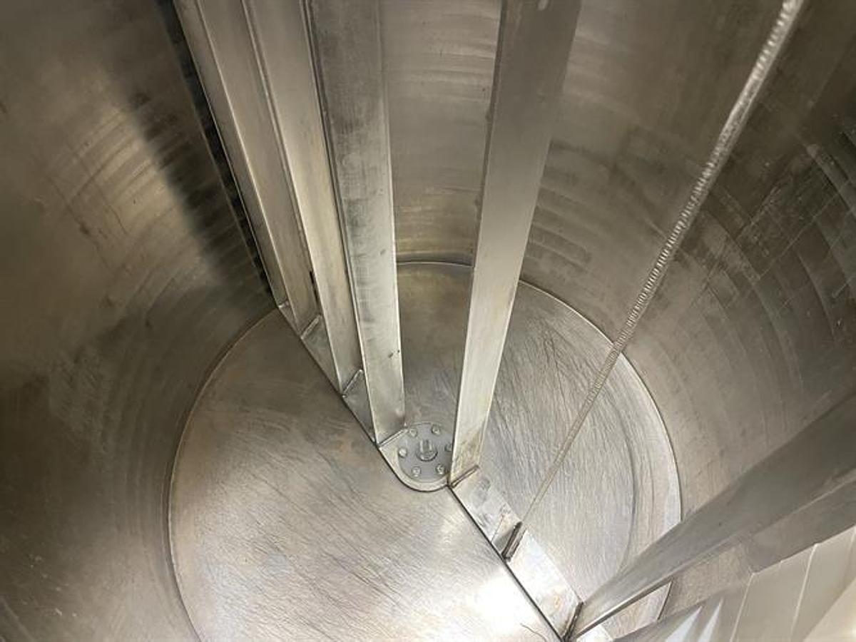 Used Egan 1500-lb Stainless Steel Chocolate Tank