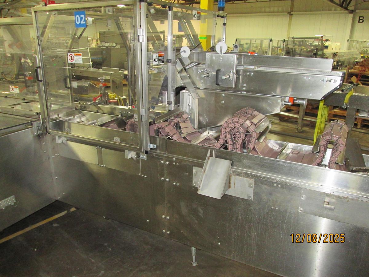 Used Adco Model 15DBC105SS Automatic Horizontal Cartoner