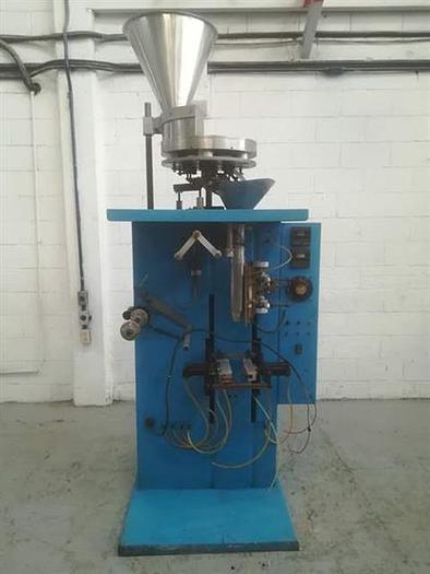 Used Vertical form, fill and seal Pouch Packager with Piston