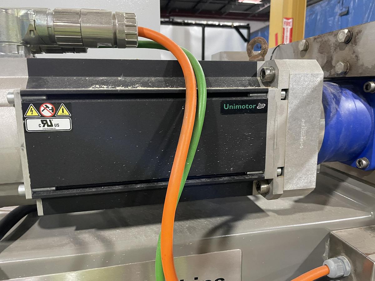 Used Baker Perkins Model MP24 Stainless Steel Twin Screw Extruder