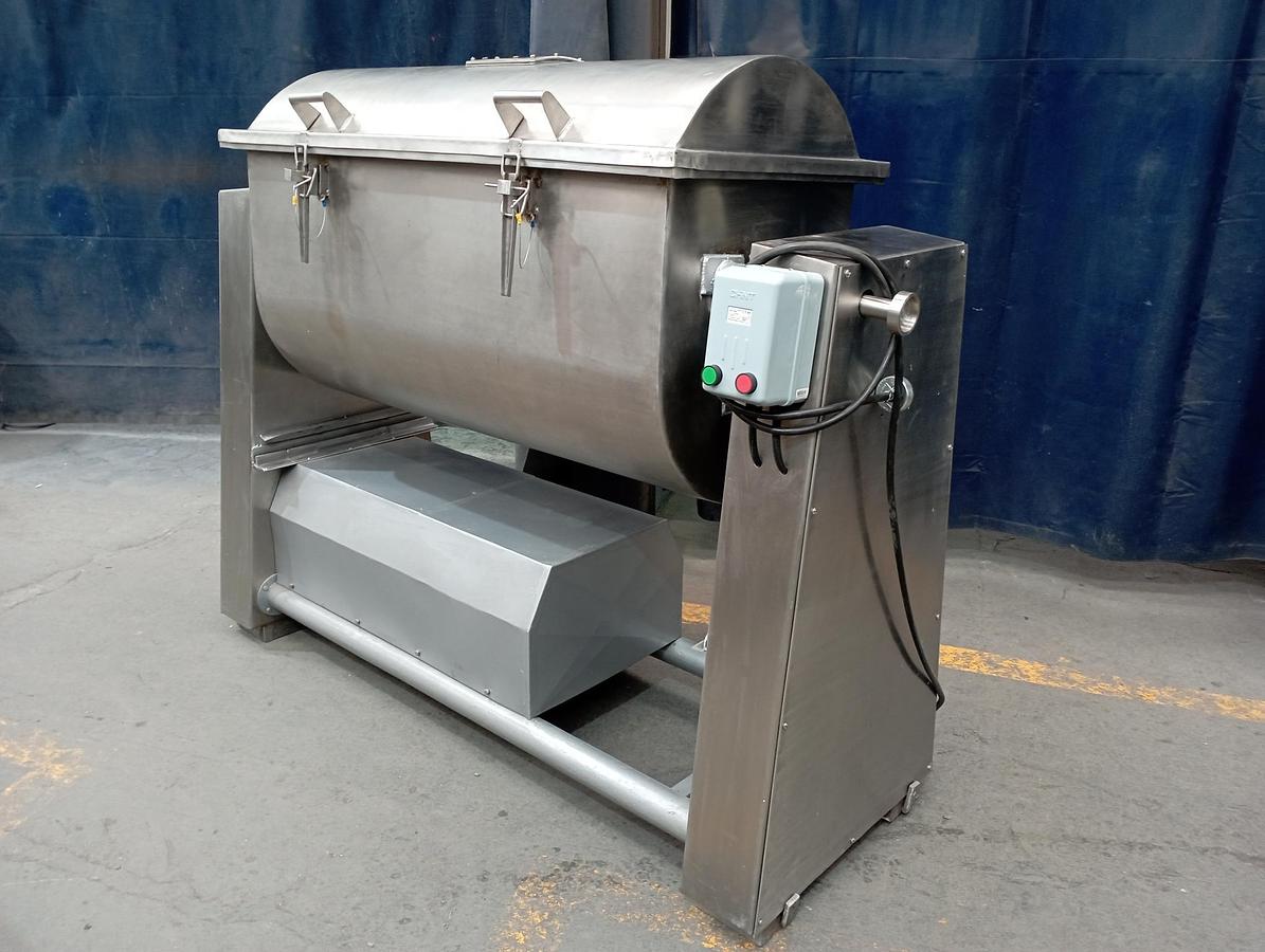 Used Stainless Steel 13 cu-ft Ribbon Blender