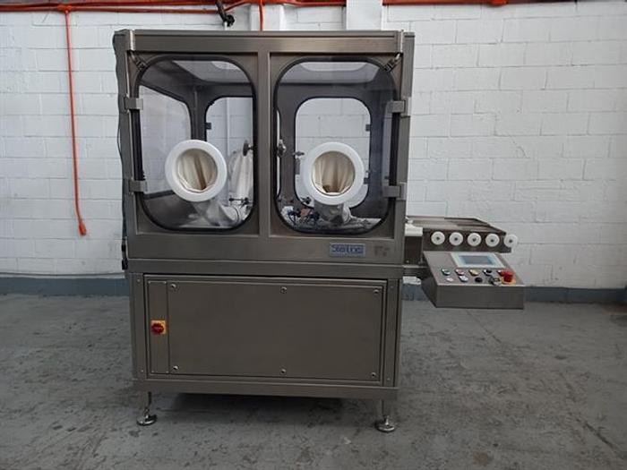 Used Steriline model EDM1 automatic vial washer & Sterilizing heat tunnel