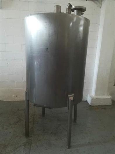 Used Stainless steel  249 gallon closed tank