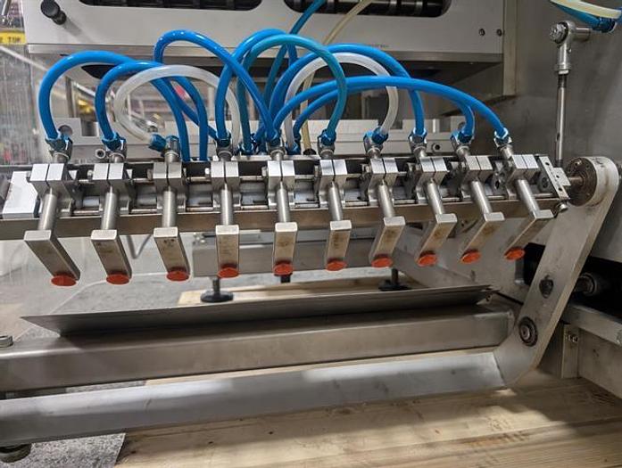 Used Klockner model LA-500 vertical strip packager