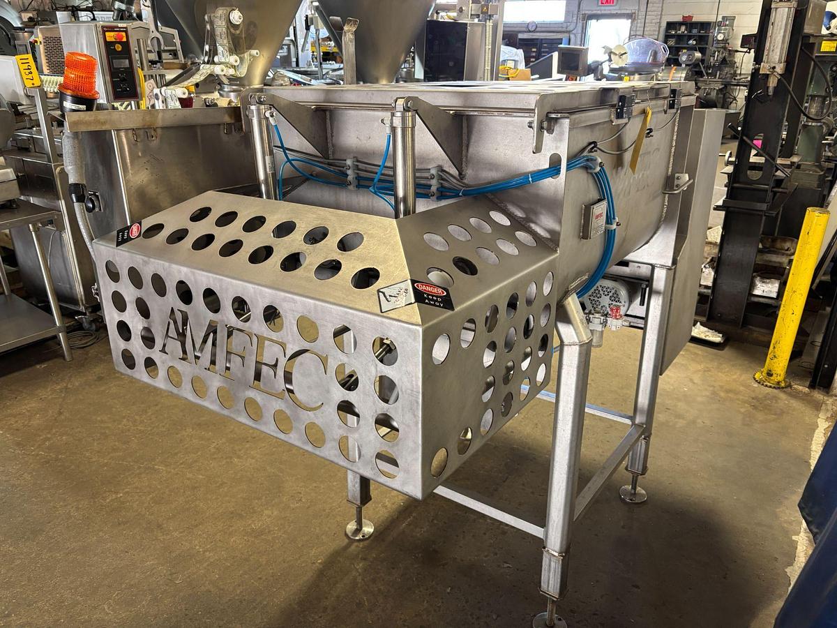 Used AMFEC Model 510 500 LB Paddle Mixer