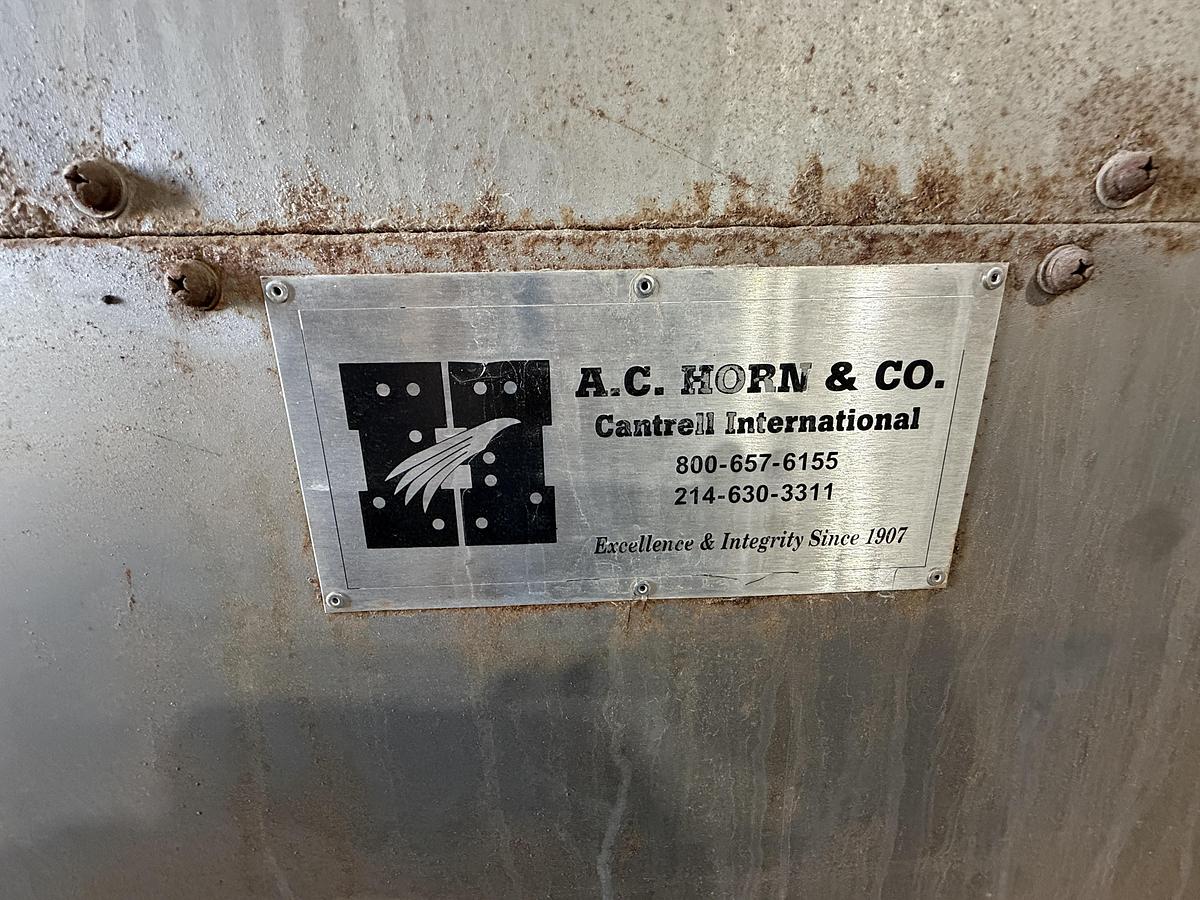 Used AC Horn model 322-M 1,000 lb/hr 3-bag Dry Nut Roaster