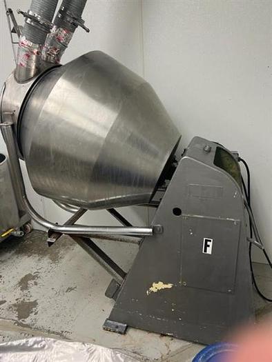 Used Coating Pan 30" diameter Stainless Steel Angular pan