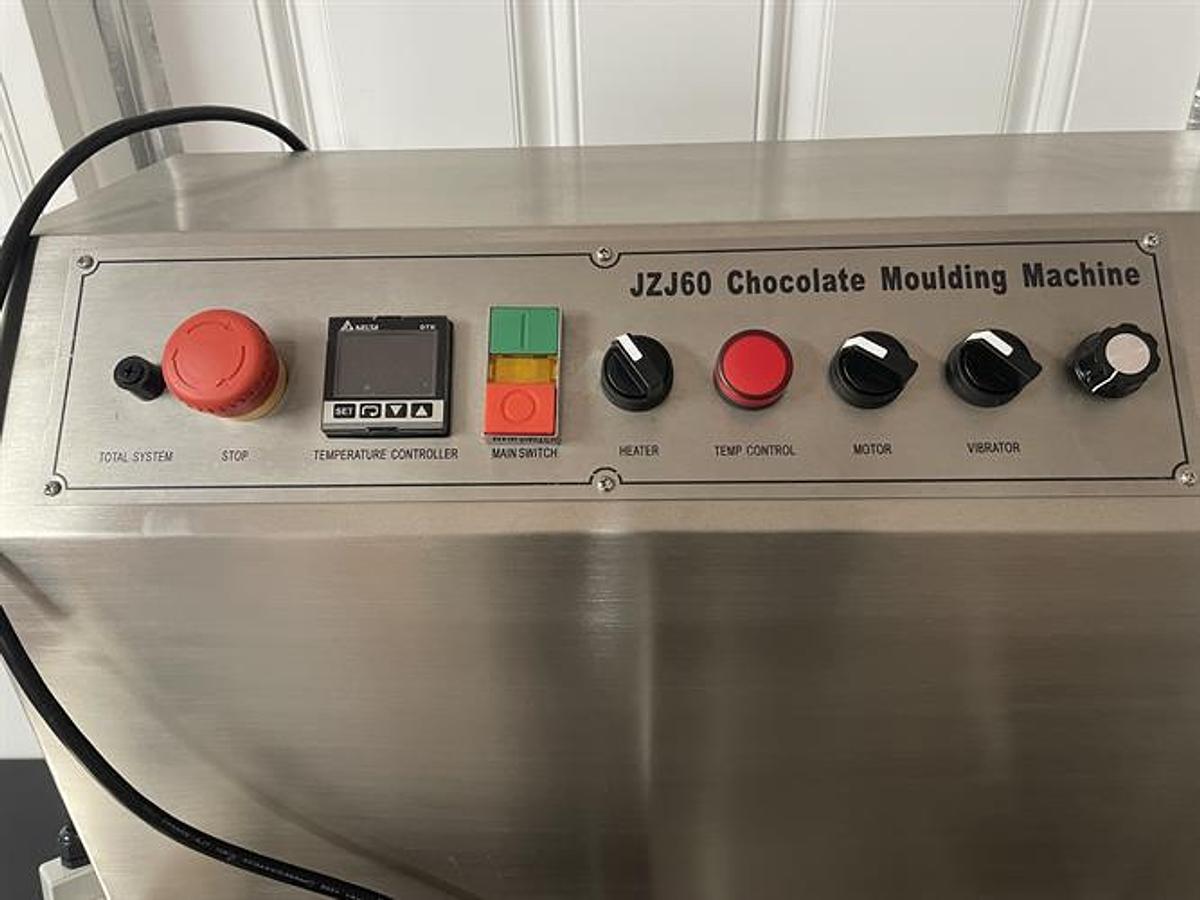 Used JZJ 60-kg Stainless Steel Chocolate Tempering Machine