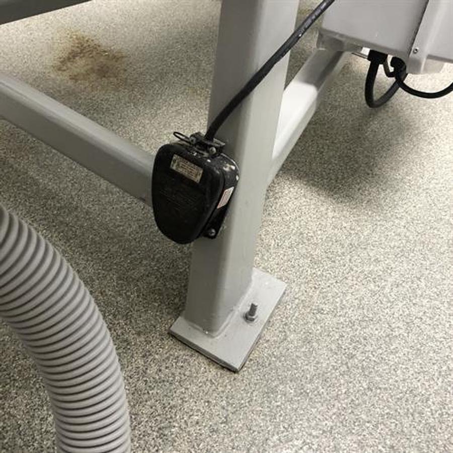 Used O'Hara 40" diameter canvas polishing pan