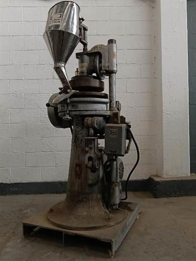 Used Manesty model D3A 16 station tablet press