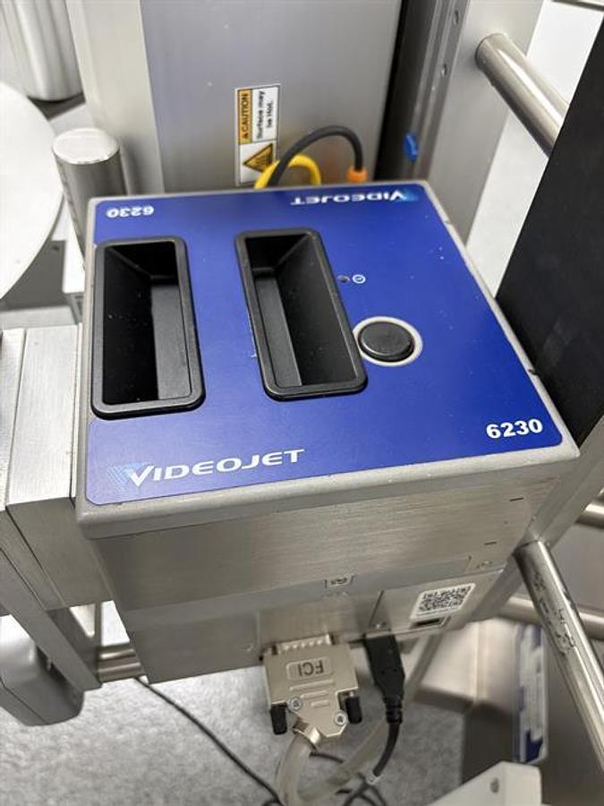 Usado AutoMate Model LW-40 Label-Vantage Pressure Sensitive Wraparound Labeler