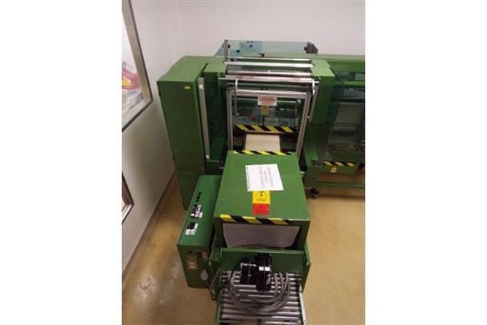 Used Kallfass Automatic Collator Stretch Film Bulls Eye Wrapper and Shrink