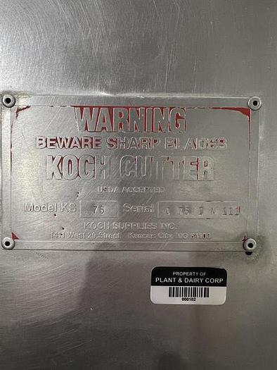 Used Koch KS-75 Bowl Chopper