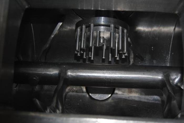 Used Drais Werke model T-25 stainless steel 25-liter Plow Mixer -