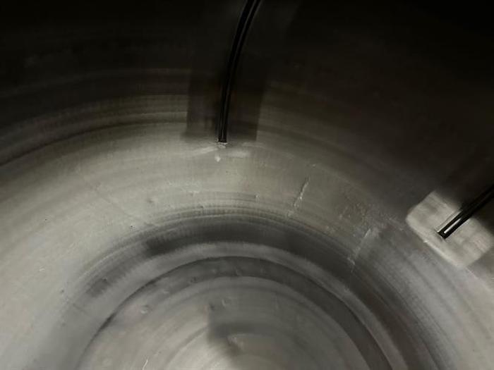 Used Loynds 39" stainless steel polishing pan with ribs