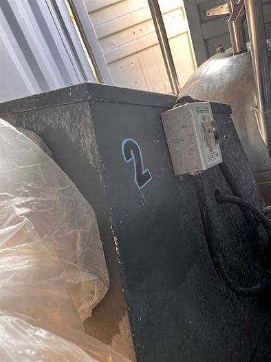 Used Stokes 30" SS Coating Pan w Ribs